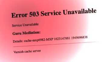 Erreur 503 et Guru Meditation : Twitch, The Guardian et des centaines de sites ne sont plus accessibles 8 Erreur 503 et Guru Meditation : Twitch, The Guardian et des centaines de sites ne sont plus accessibles