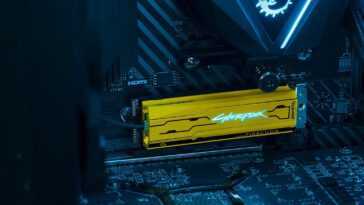 Seagate shows off limited edition Cyberpunk 2077-themed SSD