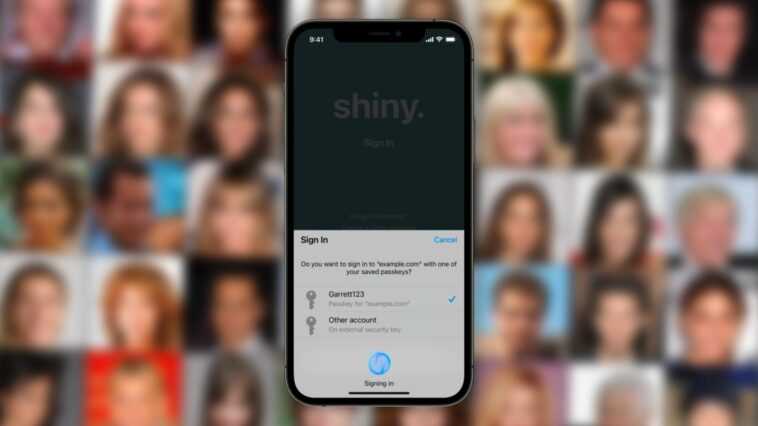 Adieu les mots de passe : sur iOS 15, vous pouvez également utiliser votre visage pour les applications et les sites 1 Adieu les mots de passe : sur iOS 15, vous pouvez également utiliser votre visage pour les applications et les sites