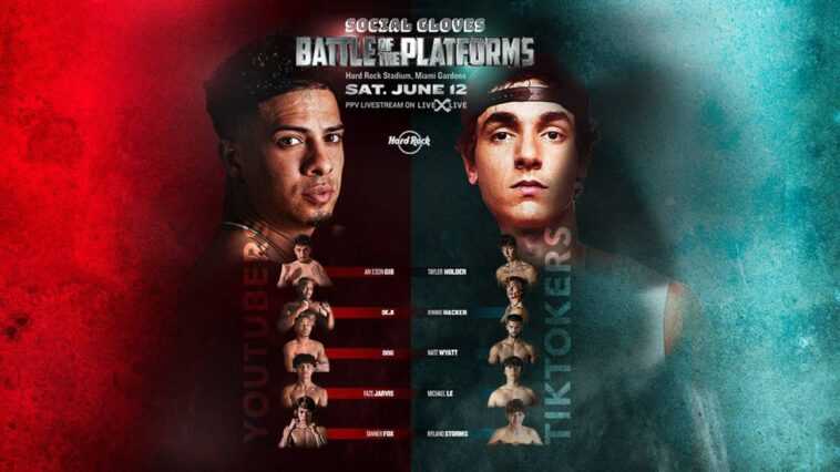 Youtuber et tiktoker s'affronteront dans un match de boxe 1 Youtuber et tiktoker s'affronteront dans un match de boxe