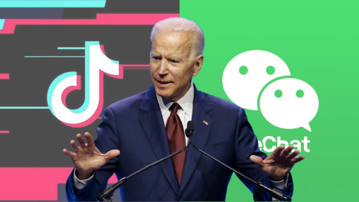 ¿Está de acuerdo con desbloquear las aplicaciones chinas TikTok y WeChat en los EE. UU.? 2 Joe Biden levanta las prohibiciones de WeChat y TikTok en los Estados Unidos.