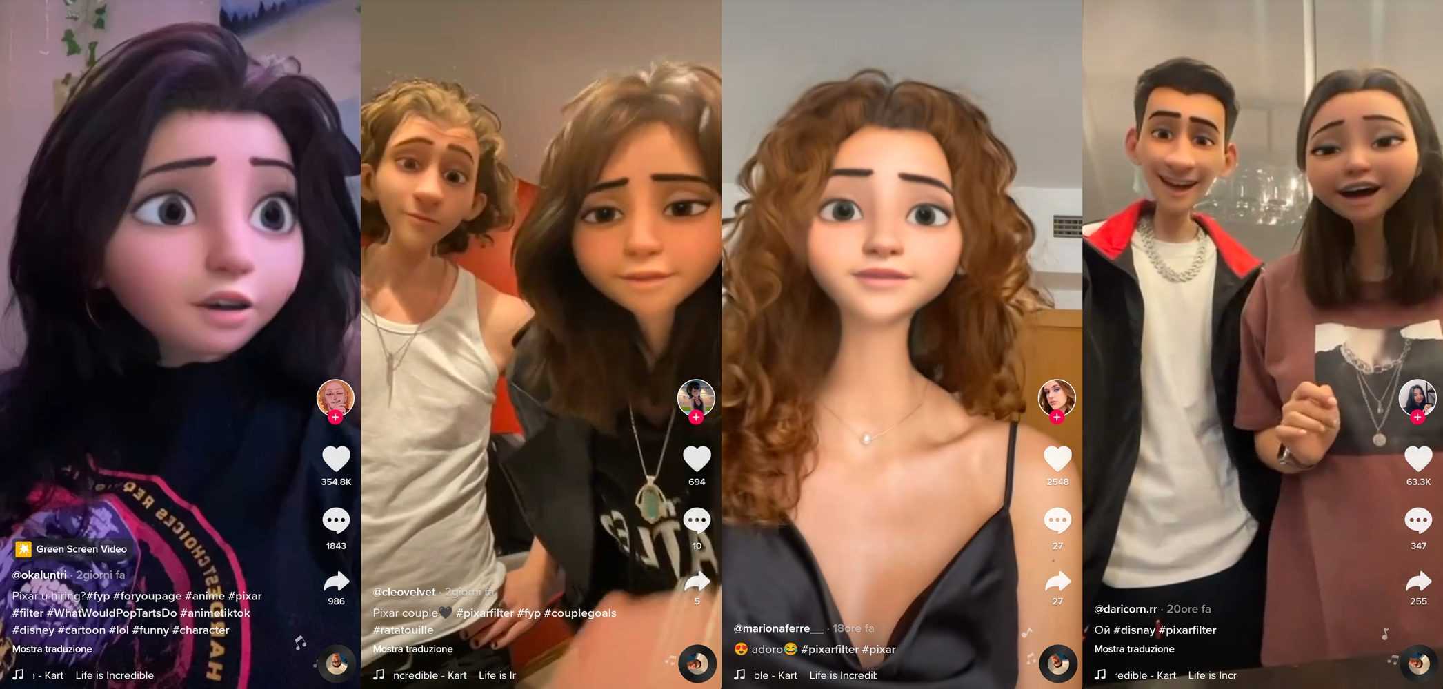 Comment utiliser le filtre Pixar dans les vidéos sur TikTok