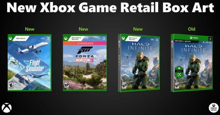 Microsoft met à jour discrètement la conception de l'emballage du jeu Xbox 1 Microsoft quietly updates Xbox game packaging design