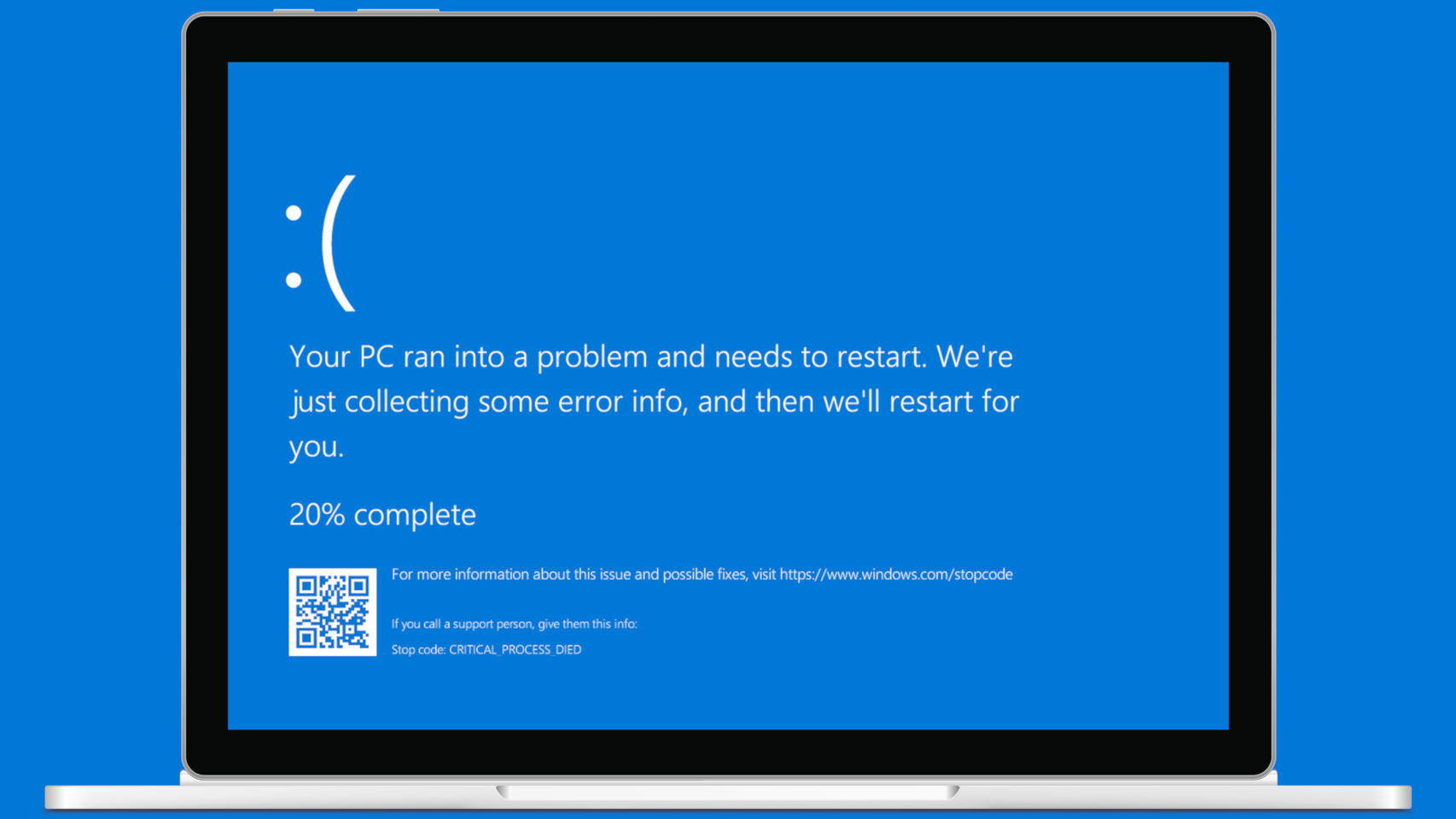Écran bleu Windows 10