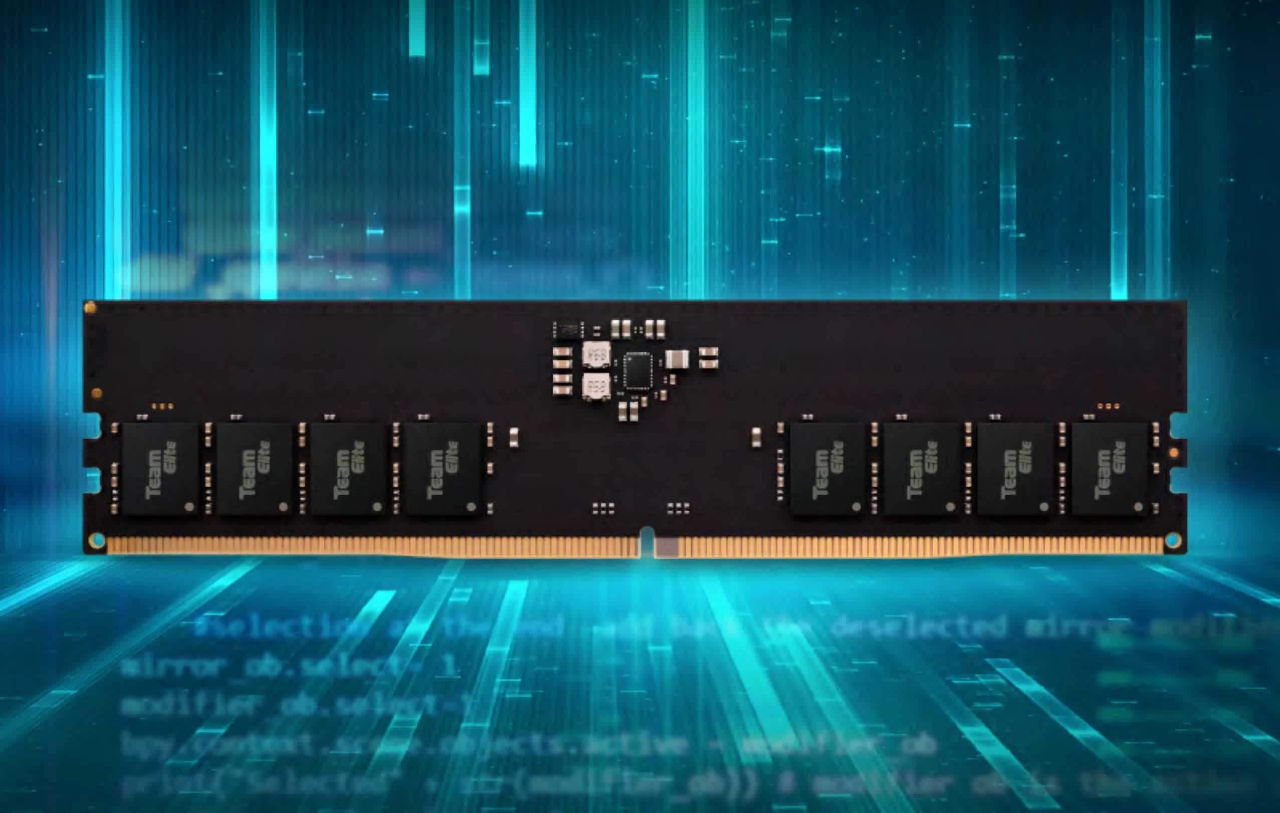 TeamGroup will start selling DDR5-4800 in stores by the end of June