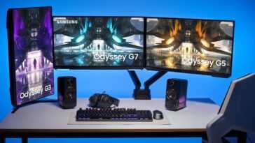 Samsung adds four high refresh monitors to its Odyssey line