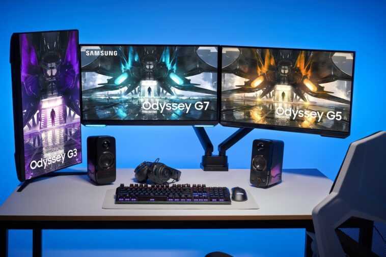 Samsung ajoute quatre moniteurs à haute actualisation à sa gamme Odyssey 1 Samsung adds four high refresh monitors to its Odyssey line