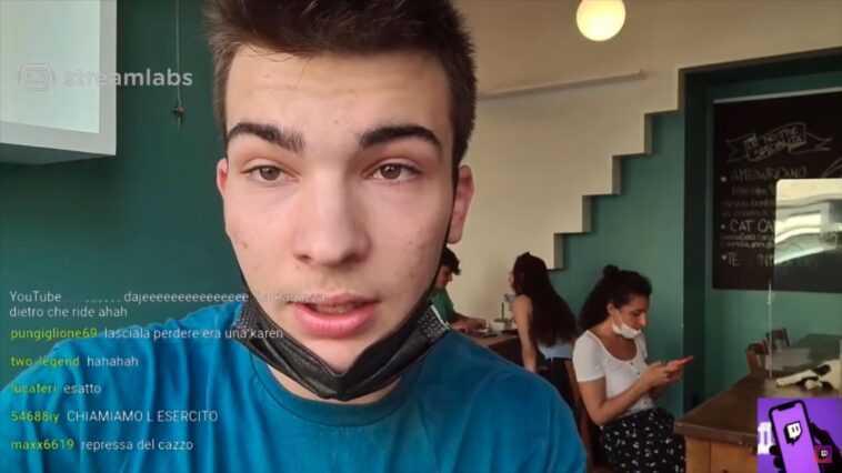 Le streamer ilGabbrone a été suspendu par Twitch après le harcèlement en direct au Crazy Cat Cafe 1 Le streamer ilGabbrone a été suspendu par Twitch après le harcèlement en direct au Crazy Cat Cafe
