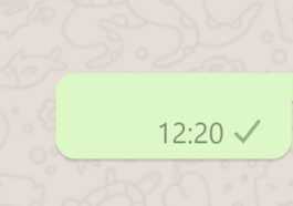 L'astuce pour envoyer un message invisible sur WhatsApp