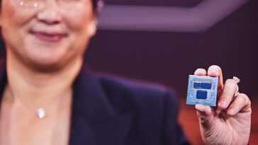 AMD shows off stacked 3D V-Cache chiplets, resulting in up to 192MB of L3 cache
