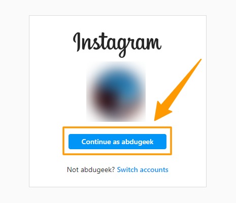 Comment désactiver ou supprimer un compte Instagram 2 connectez-vous à votre Instagram