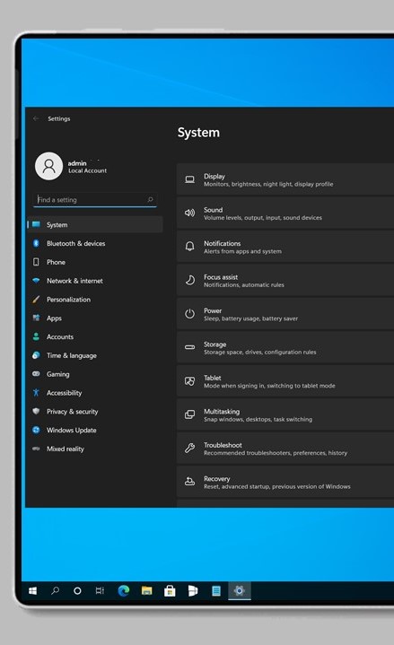 Filtrado la nueva aplicación de configuración de Windows 11 2 Aplicación de configuración de Windows 11
