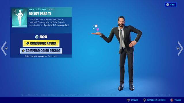 Fortnite recibe un baile de Bella Poarch: no soy para ti 2 fortnite capítulo 2 temporada 6 bella poarch gesto de baile emoción no soy para ti