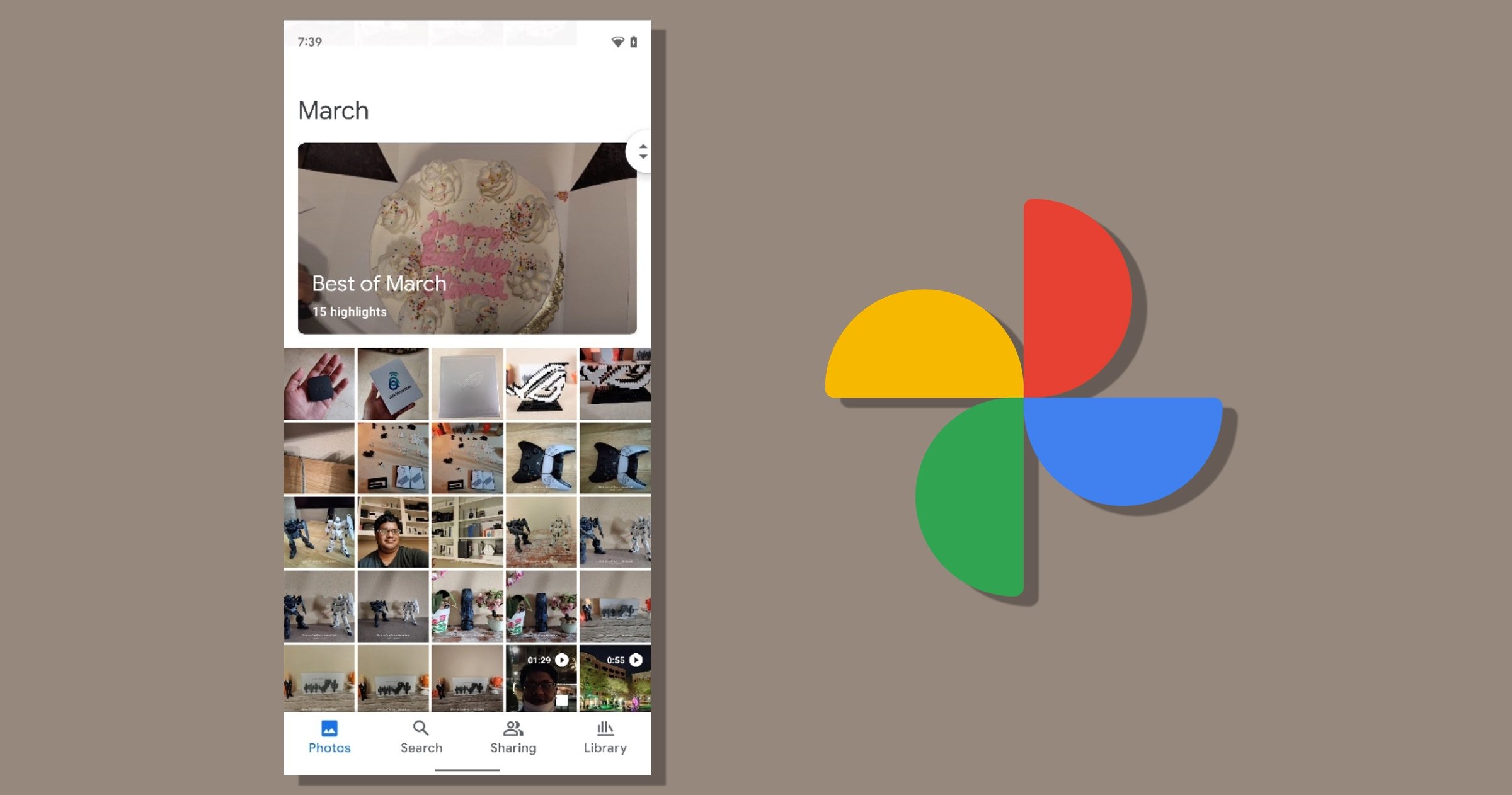 Google Photos ya está probando su nueva interfaz basada en "Material usted" 2 Nuevo diseño de Google Photos