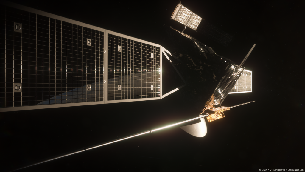 Europa también enviará una misión a Venus 2 Ilustración de cómo podría ser la nave espacial de la misión EnVision a Venus