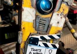 Borderlands movie wraps filming as we get our first look at Claptrap