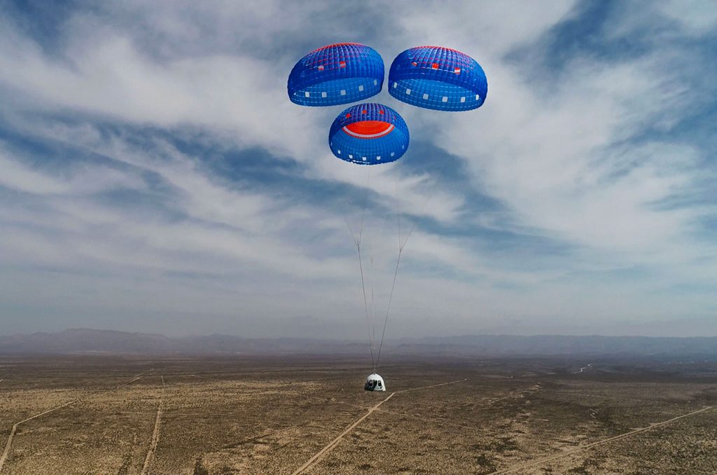 El primer asiento de vuelo espacial de Blue Origin se vende por $ 28 millones 2 El primer asiento de vuelo espacial de Blue Origin es