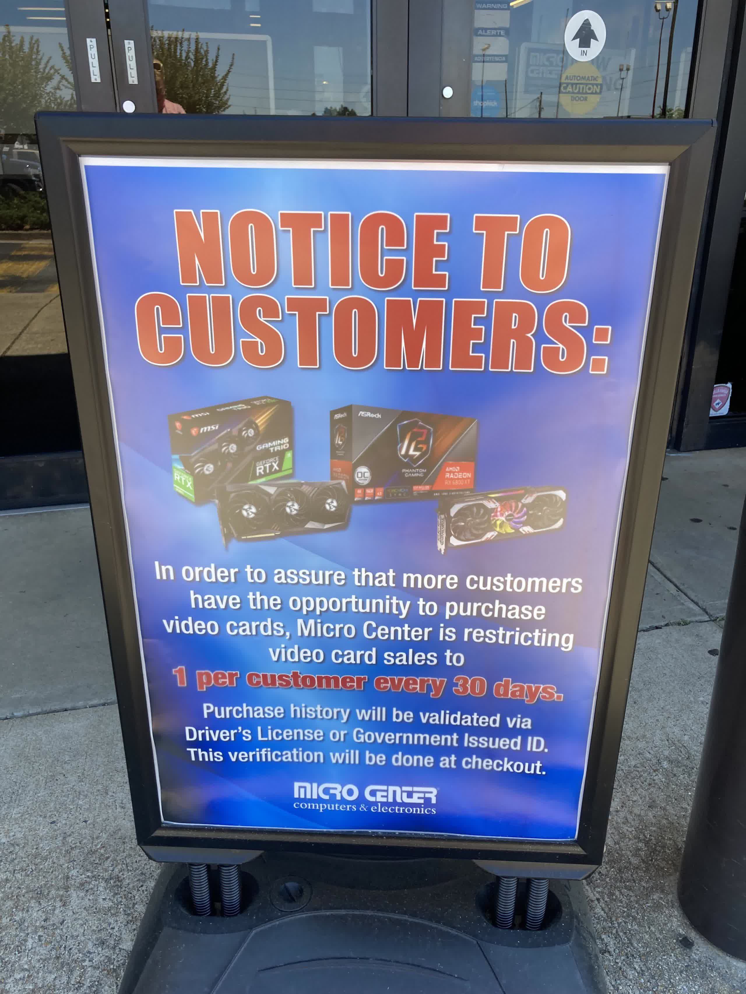 Les détaillants prennent plus de mesures pour arrêter les scalpers de cartes graphiques 2 Les detaillants prennent plus de mesures pour arreter les scalpers