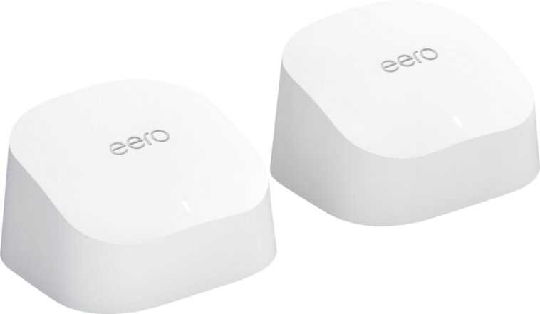 Les routeurs Eero 6 sont fortement réduits aujourd'hui 1 Eero 6