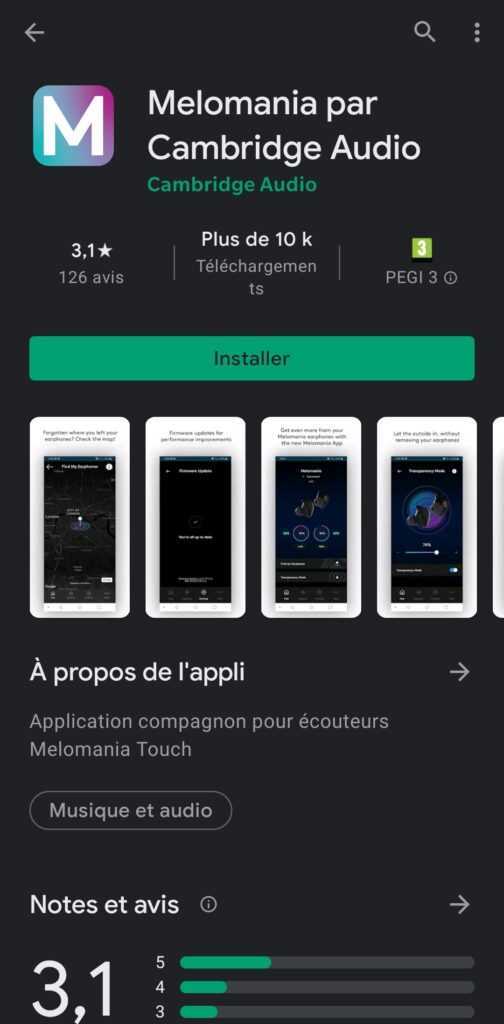 Cambridge Audio Melomania 1+ en TEST: Que vaut cette nouvelle version des écouteurs bluetooth 16 Melomania Android Application