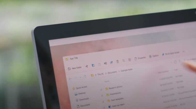 Microsoft dévoile l'interface de l'explorateur de fichiers Windows 11 1 Microsoft dévoile l'interface de l'explorateur de fichiers Windows 11