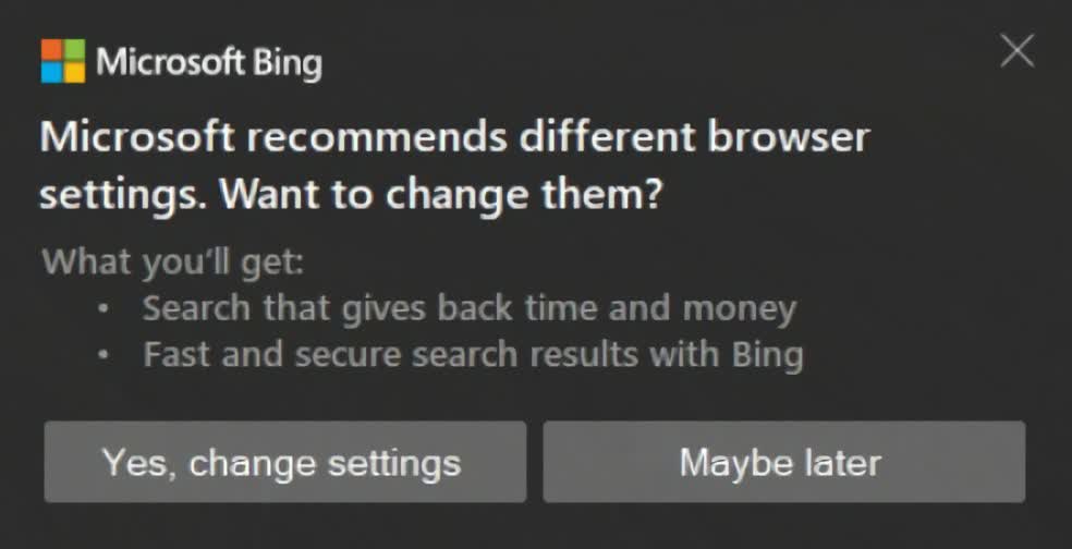 Microsoft ramène les alertes Bing lancinantes dans Windows 10 2 Microsoft ramene les alertes Bing lancinantes dans Windows 10