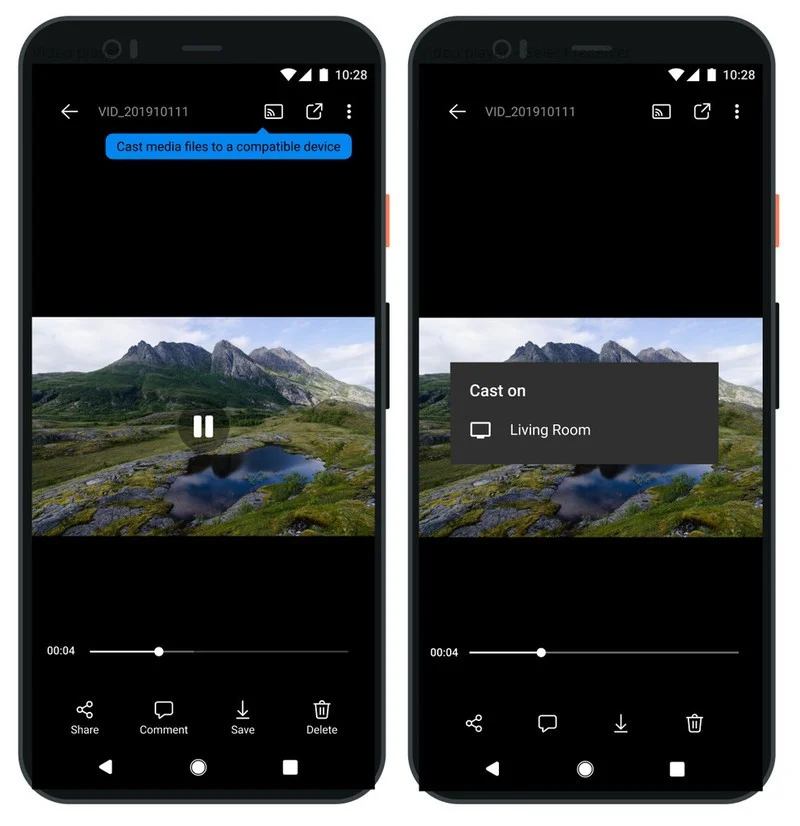 OneDrive intègre désormais un éditeur de photos sur le web et Android 3 Retoucher des photos et les envoyer via ChromeCast