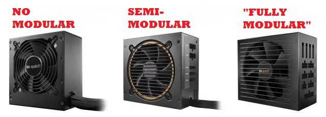 Alimentation PC modulaire ou non modulaire : tout ce qu'il faut savoir à ce sujet. 2 non modulaire vs modulaire