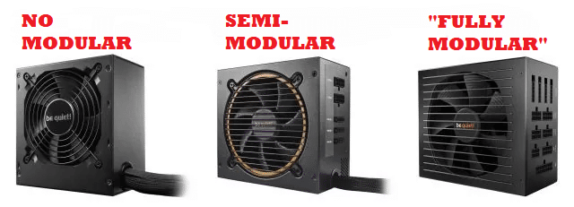 Fuente modular o no modular: todo lo que necesita saber al respecto. 2 no modular vs modular