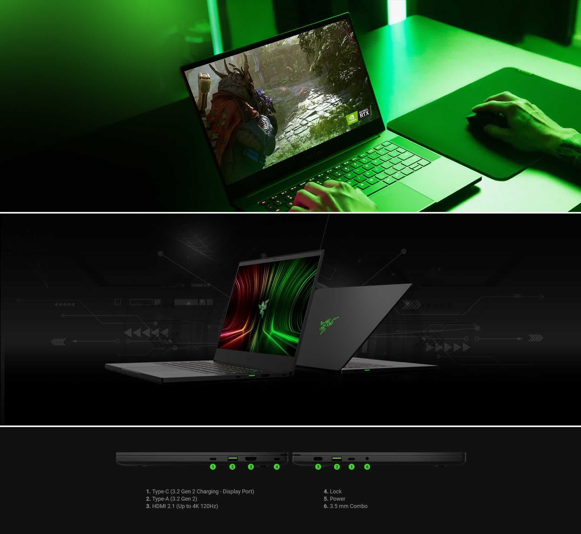 Razer lance enfin un ordinateur portable Blade alimenté par AMD 2 Razer lance enfin un ordinateur portable Blade alimente par AMD