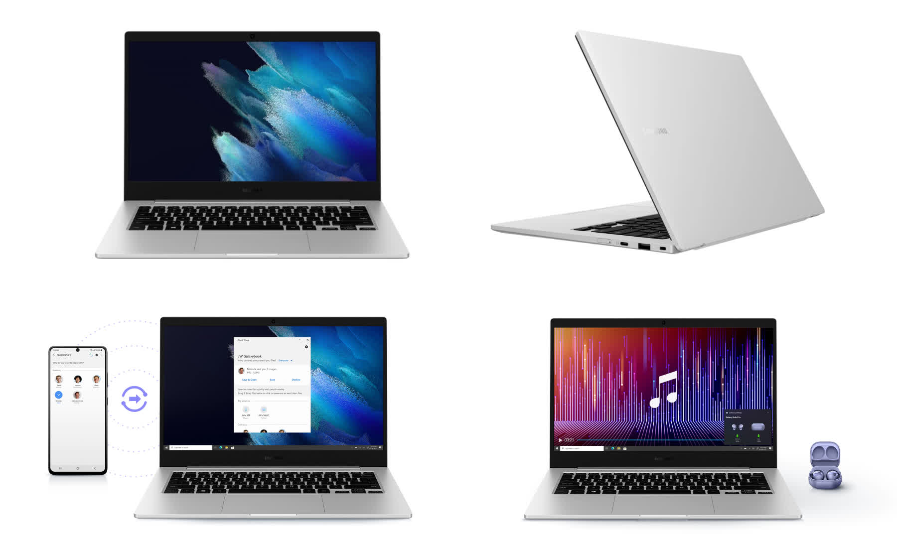 Samsung lanza la serie Galaxy Book Go de portátiles asequibles con Windows 10 basados en Arm 2 Samsung lanza la serie Galaxy Book Go de portátiles con Windows