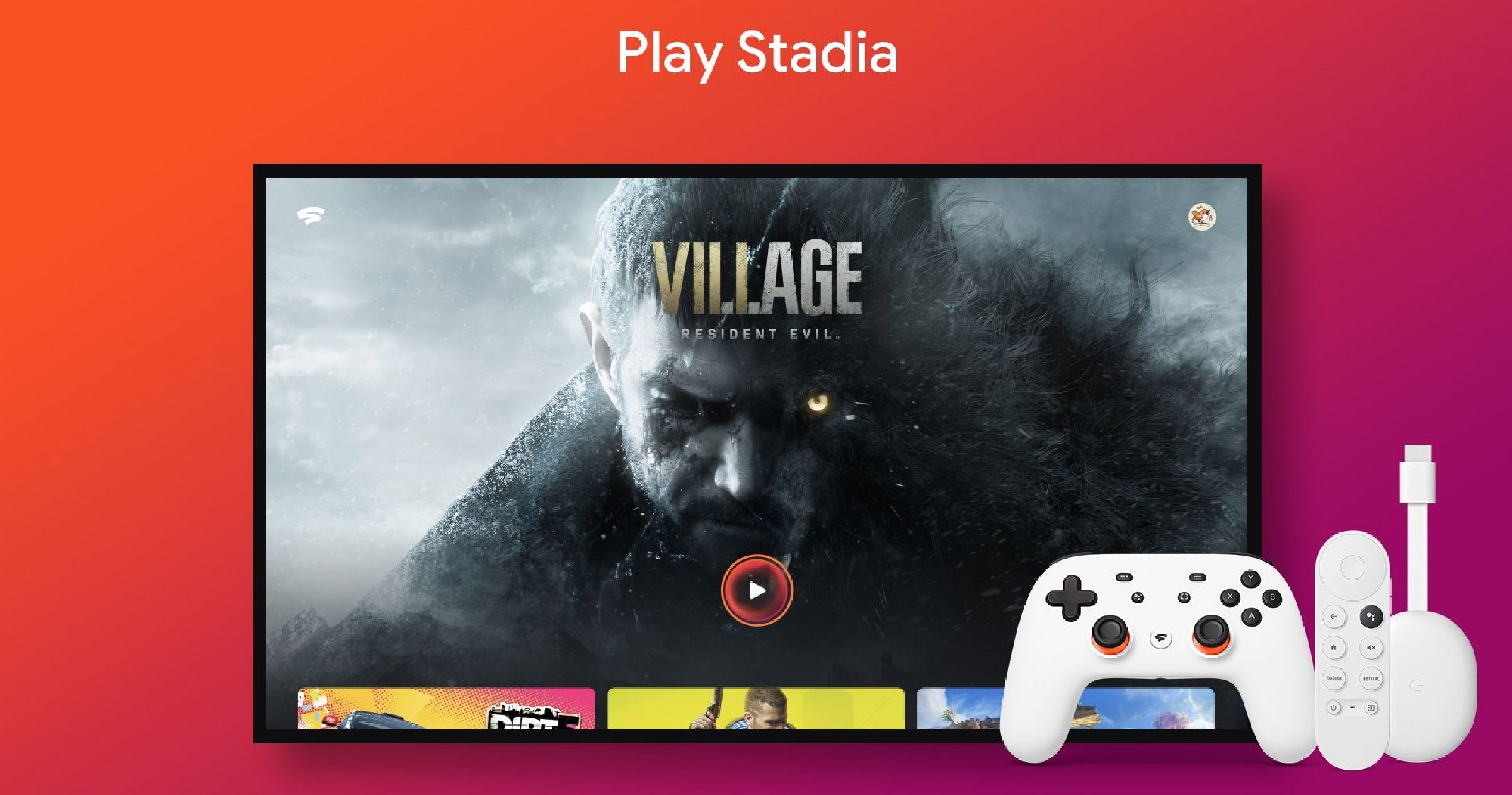 Por qué vale la pena Google Stadia 3 Stadia en Chromecast con Google TV