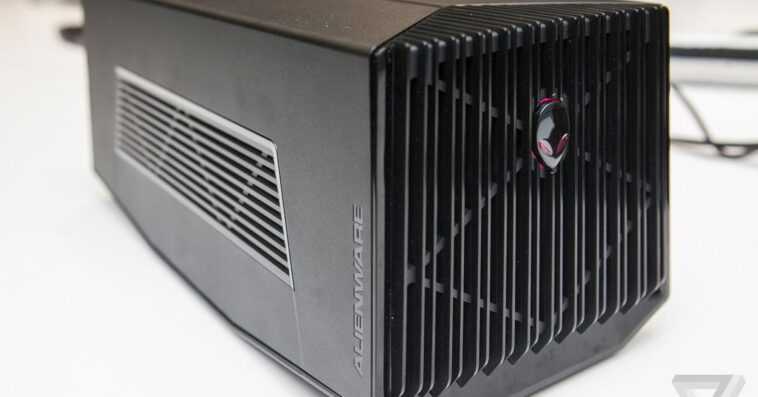 L'eGPU de l'amplificateur graphique d'Alienware n'est plus 1 Legpu De Lamplificateur Graphique Dalienware Nest Plus