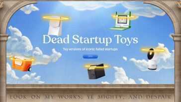 Dead Startup Toys Sont Des Versions Miniatures De Startups En