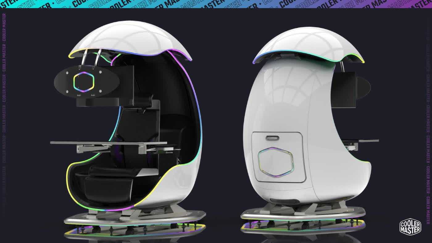 Cooler Master's Orb X Est Une Chaise De Jeu Semi Fermée