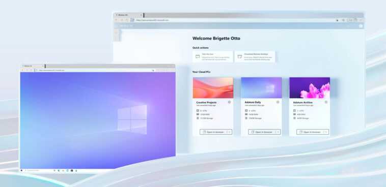 Microsoft Windows 365 déplace votre PC vers le cloud 1 Microsoft Windows 365 Déplace Votre Pc Vers Le Cloud