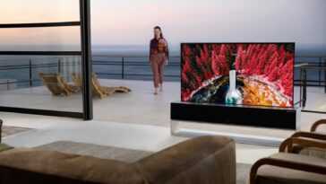 Le Téléviseur Oled 4k Enroulable De Lg Arrive Aux États Unis