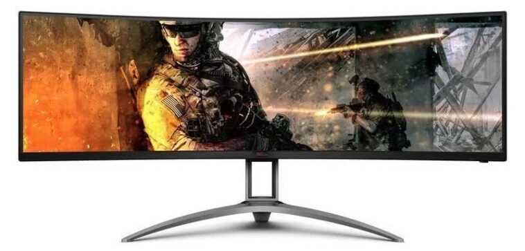 AOC dévoile un autre moniteur de 49 pouces, celui-ci avec un taux de rafraîchissement de 165 Hz 1 Aoc Dévoile Un Autre Moniteur De 49 Pouces, Celui Ci Avec