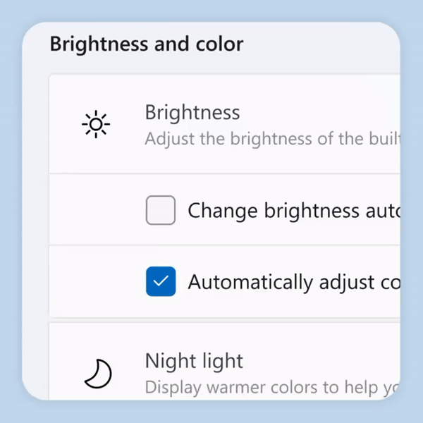 Windows 11 et son design spectaculaire : l'importance des détails 7 Case à cocher Windows 11