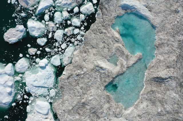 Au Groenland, tant de glace a fondu en une journée que la Floride a été recouverte de 5 cm d'eau 1 Au Groenland, Tant De Glace A Fondu En Une Journée