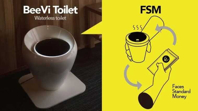 Cette toilette transforme les excréments en argent pour acheter de la nourriture et des livres 1 Cette Toilette Transforme Les Excréments En Argent Pour Acheter De
