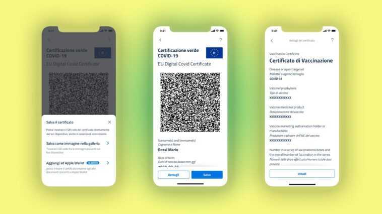 Comment ajouter le Green Pass au portefeuille iPhone et Android 1 Comment Ajouter Le Green Pass Au Portefeuille Iphone Et Android