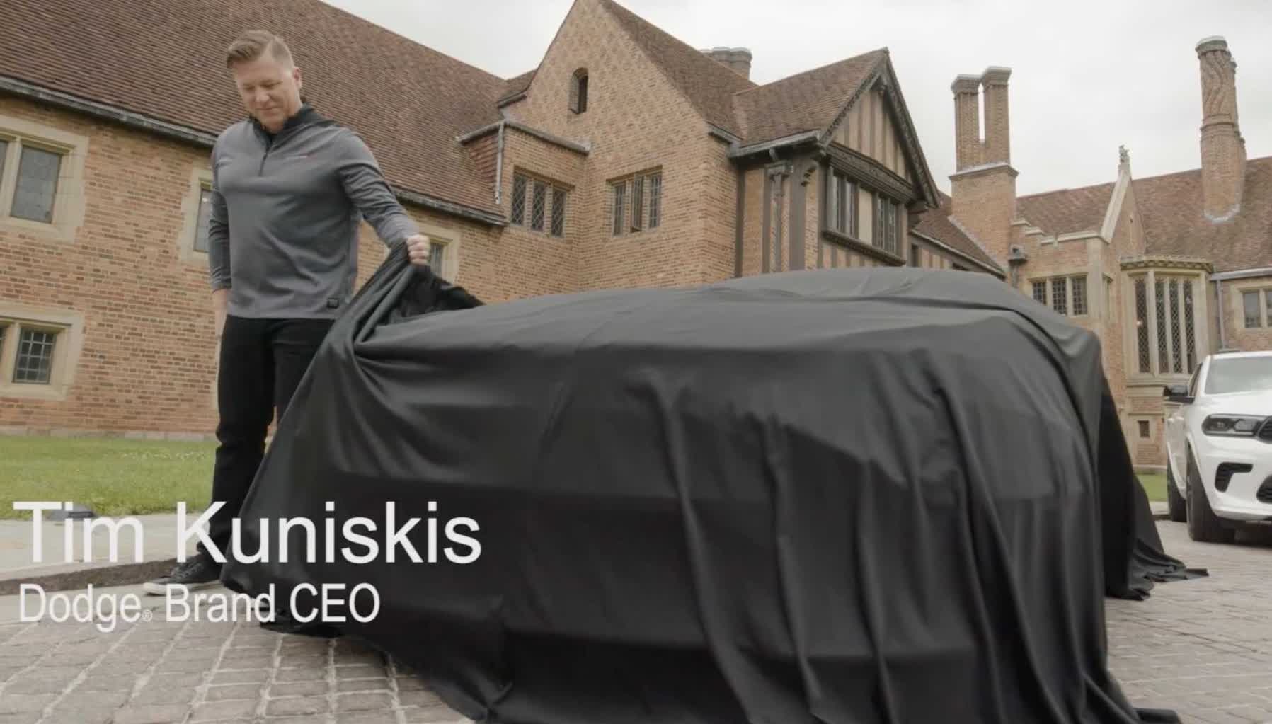 Dodge Tease Le Muscle Car électrique Comme La Prochaine étape