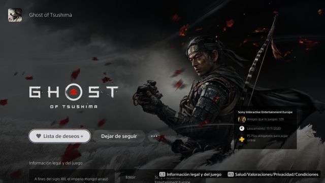 Ghost of Tsushima : Director's Cut remplace l'édition de base sur PS Store ; comment accéder 2 Ghost of Tsushima Director's Cut options édition de base comment accéder à ps4