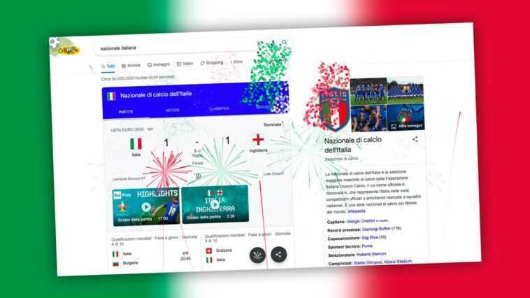 Google fête aussi l'équipe nationale : feu d'artifice tricolore dans le moteur de recherche 1 Google Fête Aussi L'équipe Nationale : Feu D'artifice Tricolore Dans