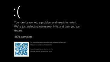 L'écran bleu de la mort sera noir dans Windows 11