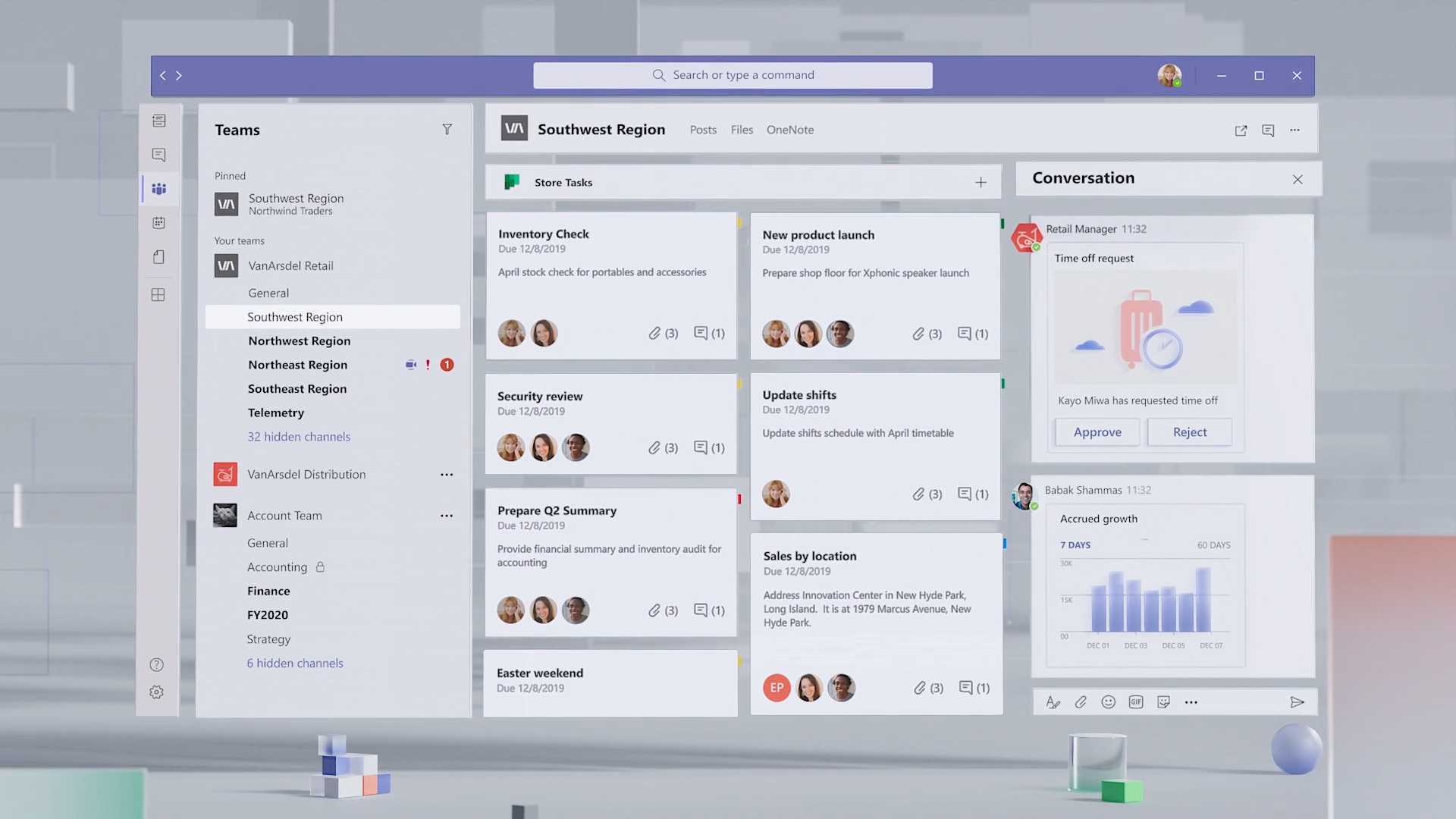 Les Composants Fluides Commencent à Arriver Dans Microsoft Teams