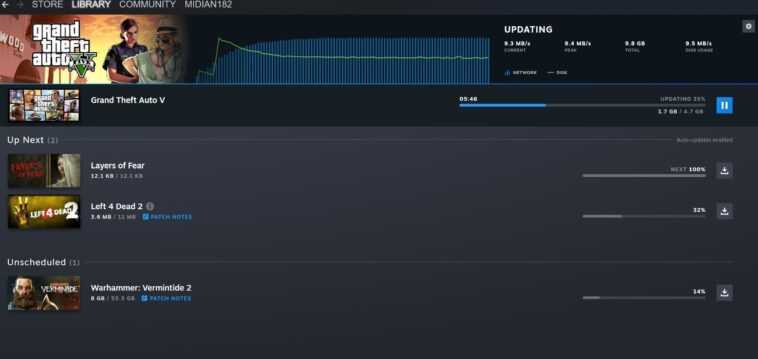 Steam pourrait bientôt vous permettre de jouer à des jeux pendant leur téléchargement 1 Steam Pourrait Bientôt Vous Permettre De Jouer à Des Jeux