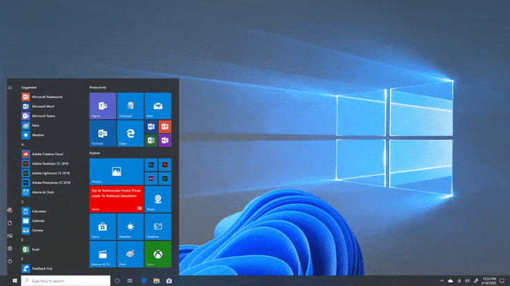 Windows 11 et son design spectaculaire : l'importance des détails 2 Menu Démarrer Windows 11