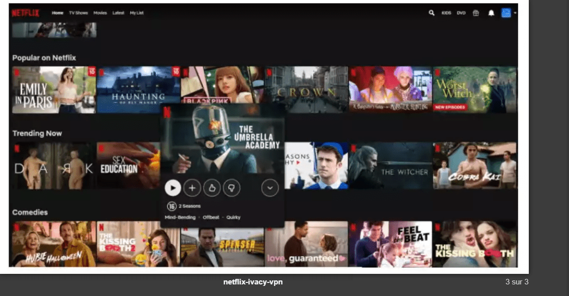 VPN Ivacy: Une offre fiable à 1€ par mois 3 Netflix Vpn